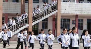 防灾减灾日：东宝中学紧急疏散演练