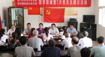 党员主题活动日  联学联做进乡村
