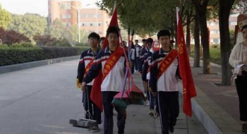 文明在荆门  东中在行动